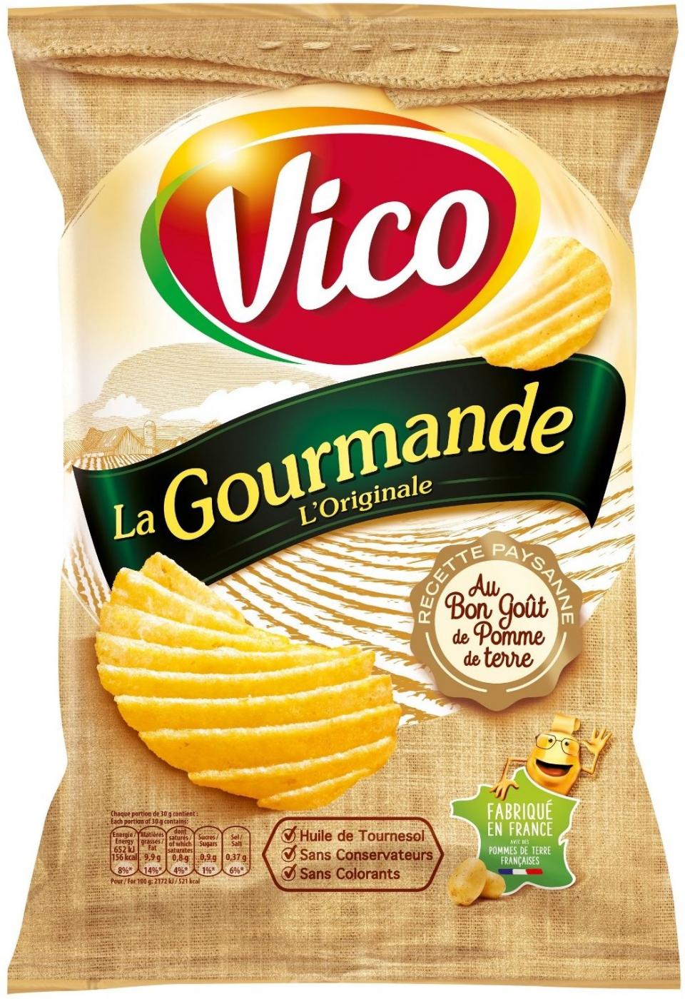 Vico Potato Chips Gourmande 120g 